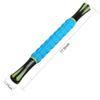 YANSYI 9-Roller Deep Tissue Massage Stick - Professional Muscle Recovery for Leg & Back Pain Relief, Portable Physical Therapy Tool for Athletes, (Blue 2) view 2