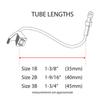 Tweak Hearing Replacement Tubes for Tweak Focus+T and TweakConnect Hearing Amplifiers | Dome, Medium (2B) Right view 4