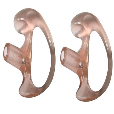 Ear Phone Connection Left Ear Medium Soft Silicone Radio Earpiece Set of 2 pcs - Insert Earmolds - Semi Custom Mold Earplug Earbuds