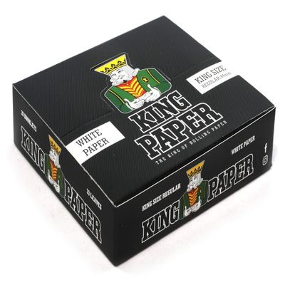 aLeda King Paper Regular King Size 44mm x 20 Booklets - 660 Papers