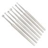 AAProTools Set of 7 Fox Dermal Curettes 1,2,3,4,5,6,7 MM"S Dermatology Instruments view 1