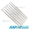 AAProTools Set of 7 Fox Dermal Curettes 1,2,3,4,5,6,7 MM"S Dermatology Instruments view 2