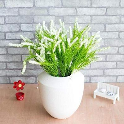Anixl Postral Style Artificial Flowers Potted Bonsai Miniascape