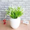 Anixl Postral Style Artificial Flowers Potted Bonsai Miniascape view 1