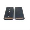 Aficionada Style 5 Cigar Leather Case - Rose view 3