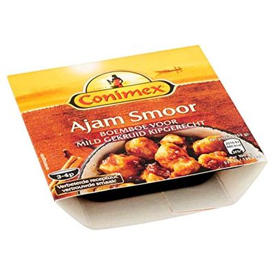 Ajam Smoor Indonesian Herb Paste | Conimex | Boemboes Ajam Smoor | Total Weight 3.35 ounce
