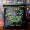 Cats out of the bag glass pipe pouch view 1