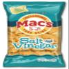 Mac's Salt & Vinegar Pork Skins - Low Carb, Keto Friendly Snack - Crunchy Chicharrones / Pork Rinds (5 oz, 8 ct) (Salt & Vinegar) view 1