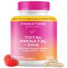 Pink Stork Total Prenatal Vitamins with DHA, Folate, and Iron, 3 Month Supply to Help Support Fetal Development, Pregnancy Must Haves - 180 Capsules view 1