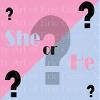 1/4 Sheet - She or He? Gender Party Baby Shower Birthday - D22086 - 2D Edible Cake/Cupcake Party Topper - D22086 view 1