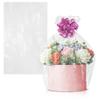 APQ Supply Clear Gusseted Poly Bags, 12 x 8 x 24 Inches. Pack of 500 Side Gusseted Plastic Bags with Open Top. Crystal Clear Baggies for Treats. Tear-Resistant 2 Mil Polyethylene Flat Bottom Bag view 1