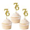 Darling Souvenir, Glitter Custom Day Number Cupcake Toppers, Birthday/Retirement Party Dessert Decorations - Pack of 40 view 1