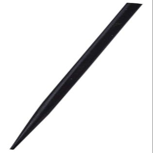 Alphax 905363 Confectionery Toothpick, Black, 5.0 x 0.2 inches (12.7 x 0.5 cm), Candy Toothpick, Striped Ebony