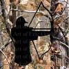 1/2 Sheet - Bow Hunting Camo Birthday - D22153 - 2D Edible Cake/Cupcake Party Topper - D22153 view 1