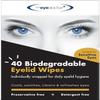 The Eye Doctor Biodegradable Eyelid Wipes - 40 x Single Use Eye Cleaning Wipes for Daily Lid Care - Individual Preservative Free Sensitive Eye Cleaner - Soothes Cleans and Refreshes view 1