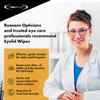 The Eye Doctor Biodegradable Eyelid Wipes - 40 x Single Use Eye Cleaning Wipes for Daily Lid Care - Individual Preservative Free Sensitive Eye Cleaner - Soothes Cleans and Refreshes view 4