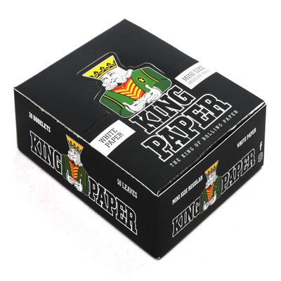 aLeda King Paper Regular Mini 1 1/4 Size 44mm x 20 Booklets, 1000 Papers