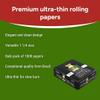 aLeda King Paper Regular Mini 1 1/4 Size 44mm x 20 Booklets, 1000 Papers view 4