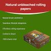 aLeda King Paper Regular Mini 1 1/4 Size 44mm x 20 Booklets - Unbleached view 4