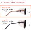 Astropic Silk Eye Patch for Adults Kids Glasses to Cover Either Eye (Medium, Creamy Beige) view 2