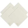 VIPbuy 4 Pack (6" x 6") Natural Chamois Glasses Cleaning Cloths for Glasses, Eyeglasses, Camera Lens, Cell Phones, Computers, Tablets, LCD Screens, Antiques, Instruments