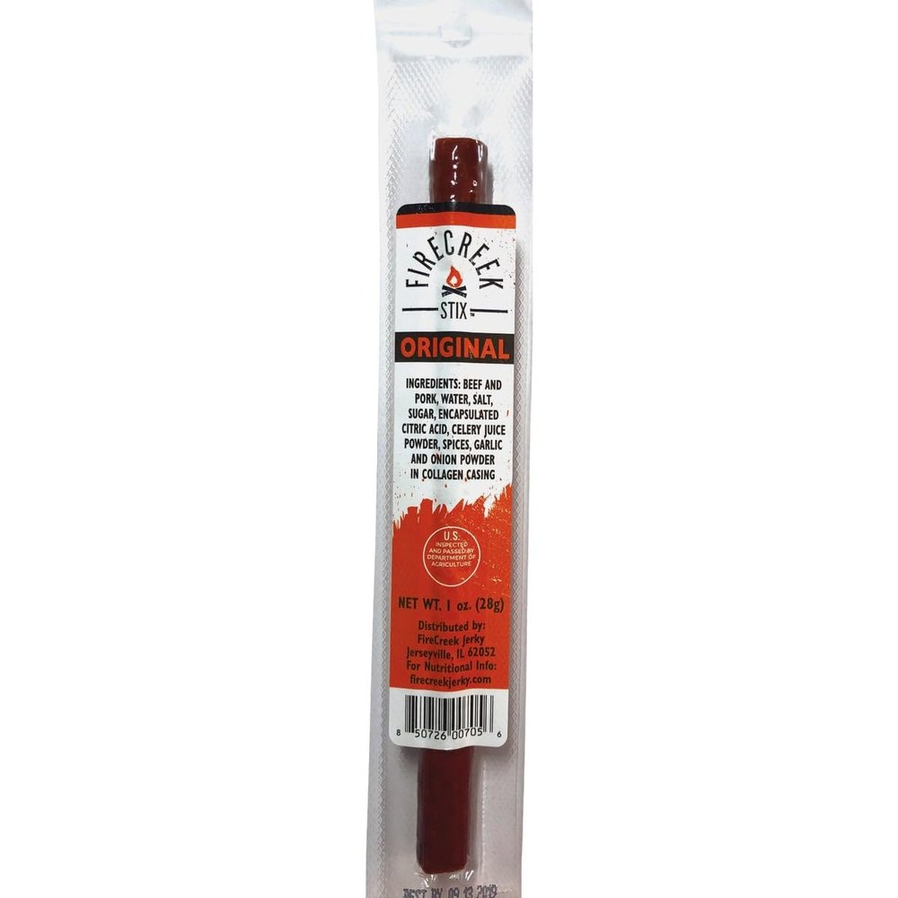 FireCreek Snacks 1 Oz Original Snack Stix FC 1006 Original Flavor Pack of 20
