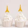 Darling Souvenir Eiffel Tower Cupcake Toppers Wedding Party Dessert Decorations - Pack Of 40 view 2