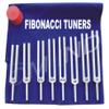 Om Industries Fibonacci Tunning Fork Set Of 8, Tuning Forks with Activator & Pouch,Sound Therapy view 1