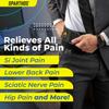 Sparthos Sacroiliac Si Hip Belt Relief from Si Joint, Sciatica, Pelvis, Lower Back Pain - Support Brace for Women and Men - for Sacral Nerve, Hip Loc Tilt Up Belts Braces (Black-REG) view 4