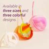LUMMA Menstrual Disc | Includes Carrying Pouch and Silicone String for Easy Removal | Comfortable & Sustainable Choice to Tampons | Reusable Medical Grade Silicone,Leak-Proof |Transparent,Short-Cervix view 3