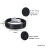 XUANPAI Personalized Engraving Silicone Adjustable Medical Bracelets Sport Emergency ID Bracelets for Men Women view 2