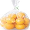APQ Supply Clear Gusseted Poly Bags, 10 x 8 x 24 Inches. Pack of 500 Side Gusseted Plastic Bags with Open Top. Crystal Clear Baggies for Treats. Tear-Resistant 2 Mil Polyethylene Flat Bottom Bag view 1