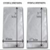 5 Gallon ShieldPro Mylar Bags  18x24 5 Mil Aluminum Foil-Lined Bag for Long-Term Food Storage, Grain, Coffee, Pasta, Rice or (Heat Sealable) (50) view 2