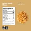 Amrita Dried Apples Diced 16 oz | No Sugar Added, Vegan, non-GMO, Gluten, Peanut, Soy and Dairy Free| Packed Fresh in Resealable Bags | Dehydrated Apples for Baking or Snacking view 2