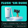 DUDE Wipes - Flushable Wipes - 1 Pack, 48 Count - Mint Chill - Vitamin-E, Aloe, Eucalyptus & Tea Tree Oils - Septic and Sewer Safe view 3