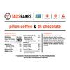 TAOS BAKES Pinon Coffee & Dark Chocolate Snack Bar, 1.8 OZ view 2
