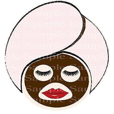 1/2 Sheet - Girl Spa Day Birthday - D24376 - 2D Edible Cake/Cupcake Party Topper - D24376
