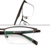 VisionGlobal Blue Light Blocking Glasses for Women/Men, Anti Eyestrain, Computer Reading, TV Glasses, Stylish Square Frame, Anti Glare (Brown, 1.50 Magnification) view 2