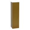 200ea - 4 X 4 X 15 Gold Lux Gift Box Base view 1