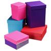 200ea - 4 X 4 X 15 Gold Lux Gift Box Base view 4