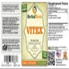 Vitex (Vitex Agnus-Castus) Tincture, Organic Dried Berries Liquid Extract (Brand Name: HerbalTerra, Proudly Made in USA) 20x4 fl.oz (20x120 ml) view 2