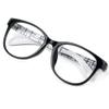 VisionGlobal Blue Light Blocking Glasses for Women/Men, Anti Eyestrain, Computer Reading, TV Glasses, Stylish Square Frame, Anti Glare (Black, +0.50 Magnification) view 1