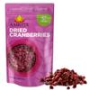 Amrita Dried Cranberries 2 lb | Sweetened with Apple Juice, Unsulfured, Gluten Free, non-GMO, No Preservatives | Packed Fresh in Resealable Bags | Fruit Snacks, Salads, Baking view 1