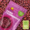 Amrita Dried Cranberries 2 lb | Sweetened with Apple Juice, Unsulfured, Gluten Free, non-GMO, No Preservatives | Packed Fresh in Resealable Bags | Fruit Snacks, Salads, Baking view 3