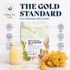 HAPPY FOX Organic Sea Moss Raw Gold - Makes 75oz of Seamoss Gel Rich in Vitamins & Minerals, Certified Non-GMO, Wildcrafted, Sundried Superfood - 100 gram Bag view 2
