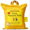 Asian Kitchen White Sona Masoori Aged Rice 4-Pound Bag, 4lbs (1.81kg) Short Grain Rice ~ All Natural | Gluten Friendly | Vegan | Indian Origin | Export Quality view 1