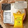 Asian Kitchen White Sona Masoori Aged Rice 4-Pound Bag, 4lbs (1.81kg) Short Grain Rice ~ All Natural | Gluten Friendly | Vegan | Indian Origin | Export Quality view 2