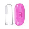 AKOAK 1 Pack Useful Baby Finger Toothbrush Soft Silicone Training Toothbrush with Storage Box, Baby Teeth Cleaning Massage Oral Care (Pink) view 1