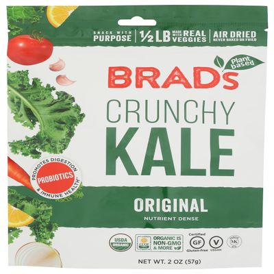 Brads Raw, Chip Kale Vamp Organic, 2 Ounce