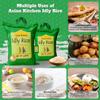 Asian Kitchen Idly (Idli) Rice 4-Pound Bag, 4lbs (1.81kg) Short Grain Rice ~ All Natural | Vegan | Indian Origin | Export Quality view 3
